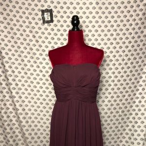 Christina Wu Aubergine Gown